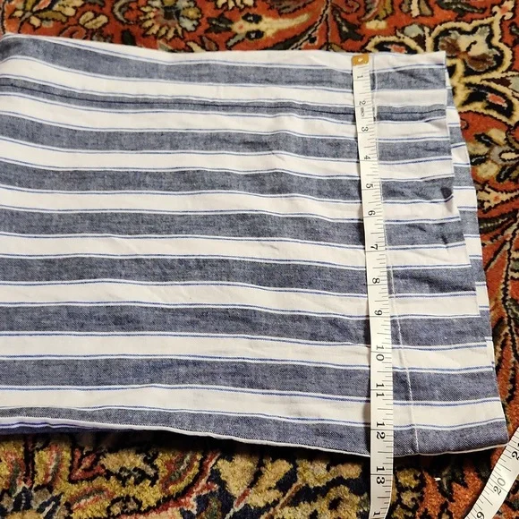 Madewell Wide Leg Pull On Linen Blend Cropped Pants XS - Picture 9 of 11